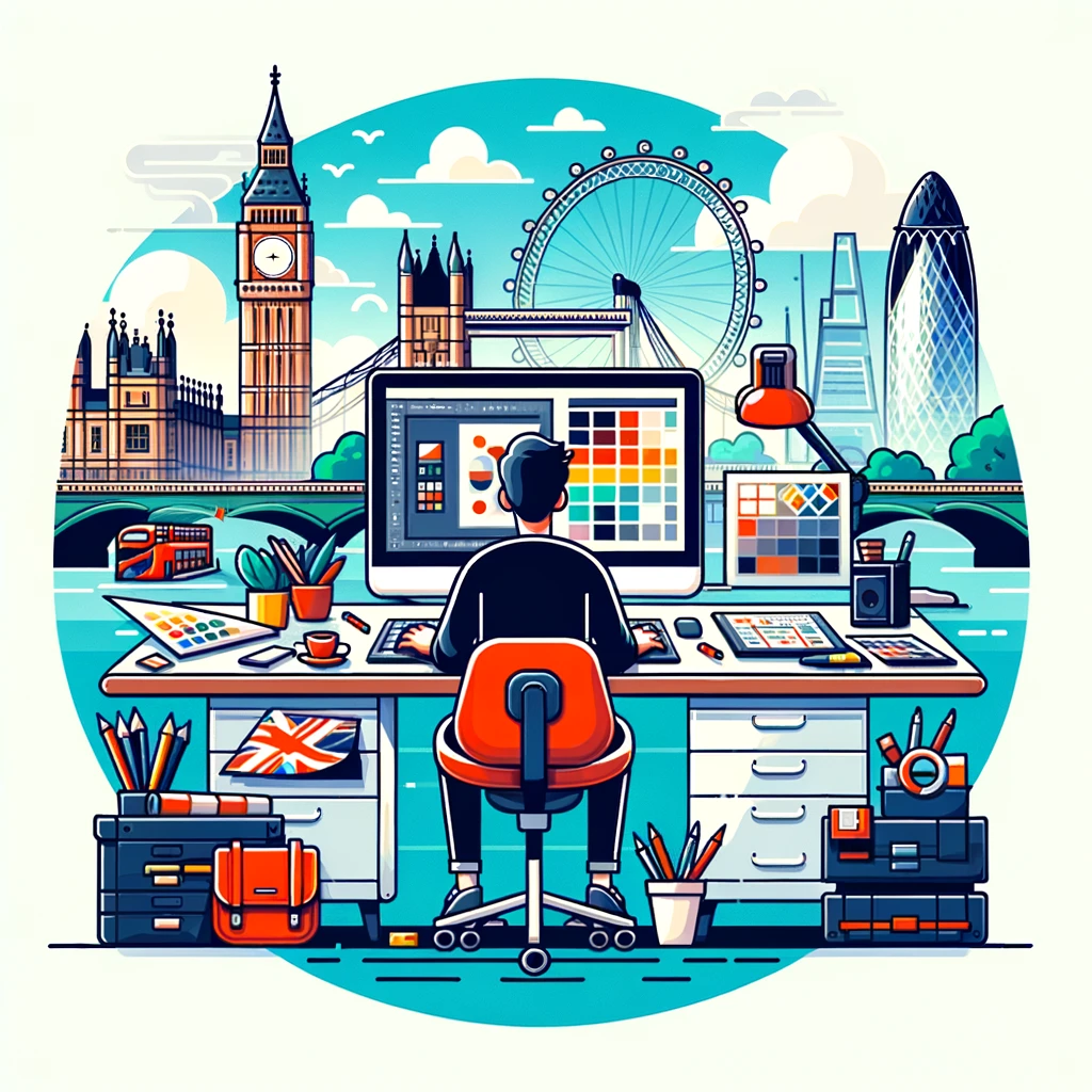 freelance graphic designer london
